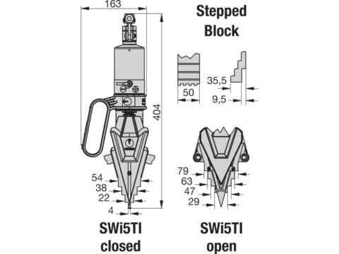 Габариты SWi5TI-S