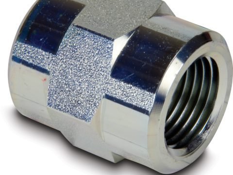 FZ1625, Фитинг высокого давления, Редукционный соединитель, Максимальное рабочее давление 10 000 фунтов на квадратный дюйм, Соединение от 1/2″ NPTF до 3/8″ NPTF