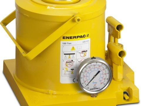 GBJ100, 110 тонн, Ход 5,91 дюйма, Гидравлический промышленный Домкрат для бутылок