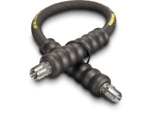 H9202, 2 фута, Сверхмощный Резиновый Гидравлический шланг Высокого Давления, 0,25 дюйма. Внутренний диаметр