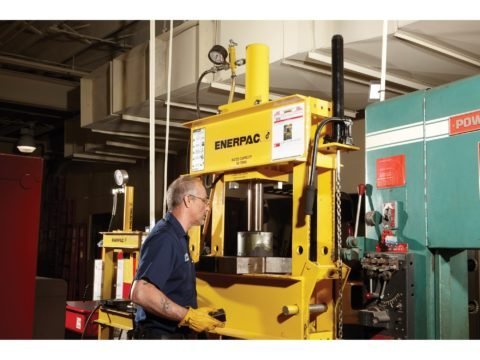 IPE20065, 200 Тонн, H-Образный Гидравлический пресс с цилиндром двойного действия RR20013 и электрическим насосом ZE5420SGN