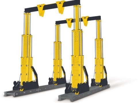 MBL500, 562 Тонны, Гидравлический Портал