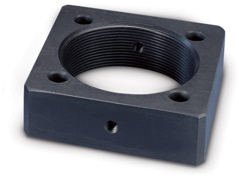 MF802, Прямоугольный Монтажный фланец, резьба M80 x 2,0