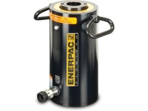 RACH10010, 127.5 ton Capacity, 9.84 in Stroke, Aluminum Hollow Plunger Hydraulic Cylinder
