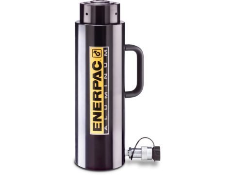RACL2010, 24.2 ton Capacity, 9.84 in Stroke, Aluminum Lock Nut Hydraulic Cylinder