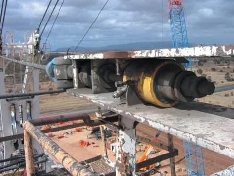 RCH123, Грузоподъемность 13,8 тонны, Ход 3,00 дюйма, Гидравлический цилиндр с полым плунжером одностороннего действия