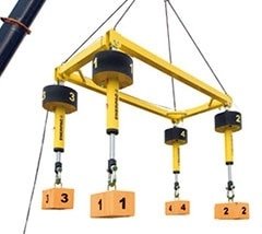 SHAS422540WE, Автономная Синхронная Подъемная система, 4 Цилиндра, Грузоподъемность 991 Тонна, Ход 39 дюймов, Беспроводная Система Управления, Электрическая проводка ЕС