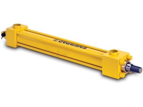 TRCM1512, Грузоподъемность 8850 фунтов, Поршень 1,50 дюйма, Ход 12,00 дюйма, Цилиндр рулевой тяги с креплением на Клевере