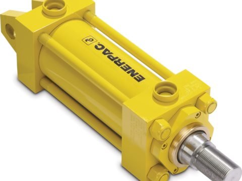 TRCM4010C, Грузоподъемность 62850 фунтов,Поршень 4,00 дюйма, Ход 10,00 дюйма, Цилиндр рулевой тяги с креплением на Клевере