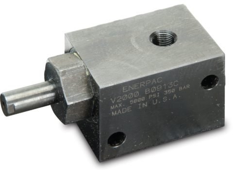 V2000, Последовательный клапан, Максимальный расход масла 250 in3/мин
