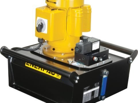 ZE4110DB, Электрический гидравлический насос, Электромагнитный клапан сброса 3/2, Электрическая коробка и ЖК-дисплей, 2,5 галлона полезного масла, расход масла 60 in3/мин при 10 000 фунтов на квадратный дюйм, 115 В