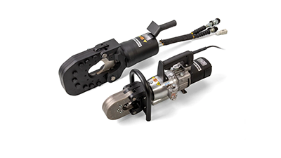 Гидравлические и электрические кусачки для проводов и кабелей